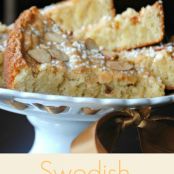 Swedish Almond Cake