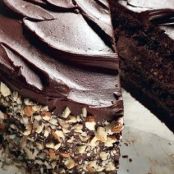 Chocolate Cake with Fleur De Sel Caramel Filling