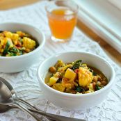 Curried Vegetable and Chickpea Stew