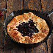 Cherry Skillet Pie (grilled)
