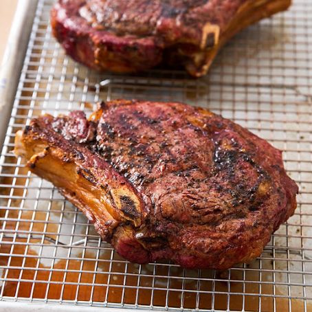 CC Grilled Cowboy Cut Rib Eye Steaks
