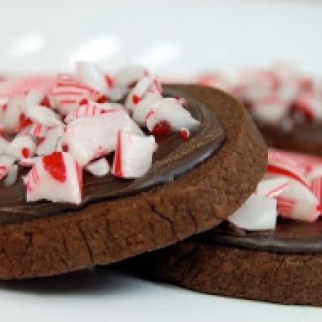 Peppermint Chocolate Cookies