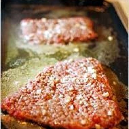 Bistec De Palomilla (cube steak with lime)