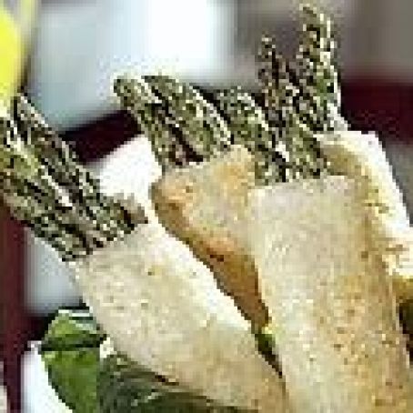 Phyllo Wrapped Asparagus