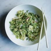 Brussels Sprout Salad with Toasted Sesame Vinaigrette