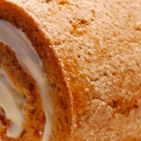 Pumpkin Roll Cake