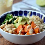 Maple-Chipotle Chickpea Salad Dressing