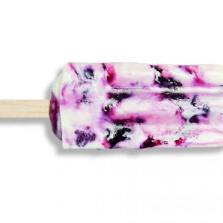 Blueberry & Yogurt Ice Pops