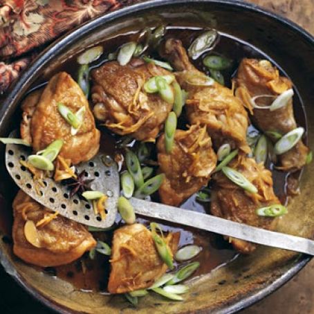 Star Anise and Ginger Braised Chicken Recipe