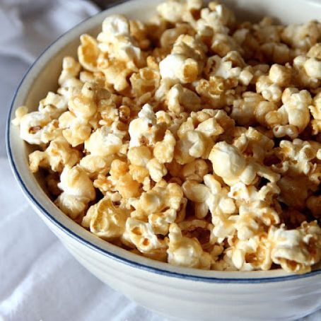 Salted Caramel Popcorn Balls