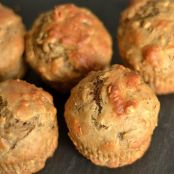 PEANUT BUTTER & HONEY BANANA MUFFINS
