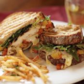 Meals (Chicken and Camembert Melt with Matchstick Fries)