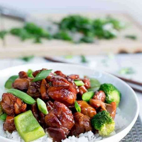 Simple Chicken Teriyaki Stir Fry