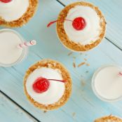 Coconut-Laced Tres Leches Cupcakes