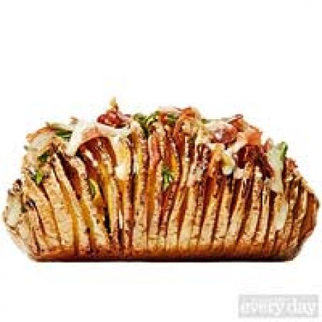 SALTIMBOCCA HASSELBACK POTATOES