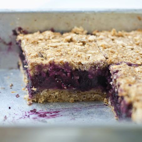 Blueberry-Oat Breakfast Squares