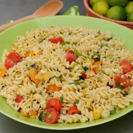 Colorful Veggie Pasta Salad