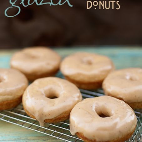 Browned Butter Glazed Cinnamon Donuts