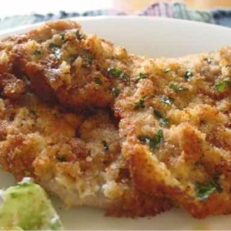 Pan Fried Parmigiano-Reggiano Scallopini