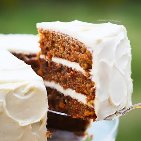 Incredible Carrot Cake with Cream Cheese Frosting