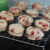 Strawberry Spelt Biscuits