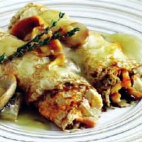 CREPAS DE FOIE Y SETAS