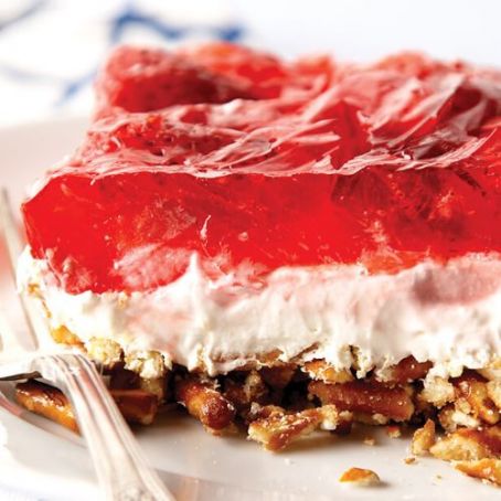Strawberry Pretzel Salad
