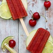 Cherry Apple Whiskey Sour Poptails