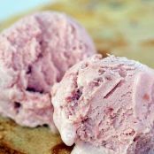 Rhubarb Ice Cream