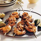 Grilled Sour Cream-Marinated Shrimp