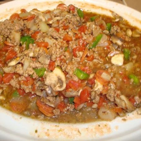 Pizza Soup- Slow Cooker