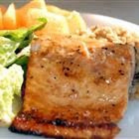 Baked Salmon Fillets Dijon - Dairy Free