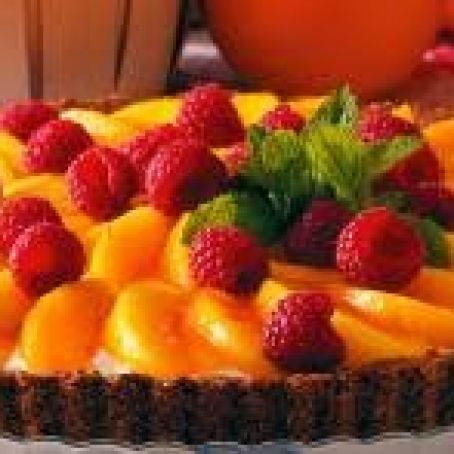 Peaches ’n’ Cream Tart