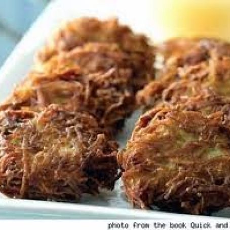 Celery Root and Potato Latkes