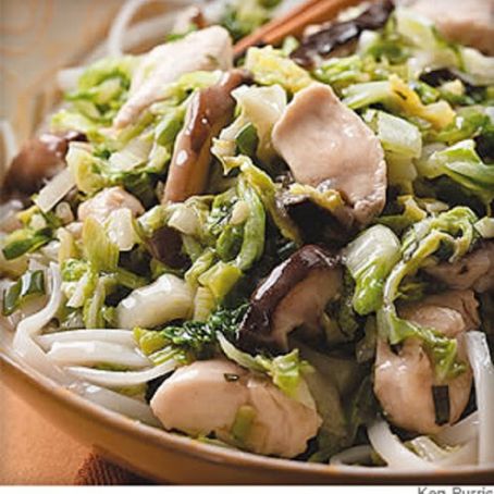 Saucy Coconut-Chicken Stir-Fry