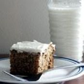 Banana Cake with Cream Cheese Frosting