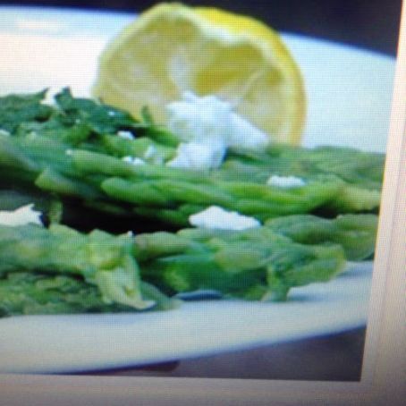 Asparagus, Mint & Feta Salad