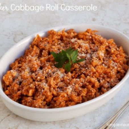 slowcooker cabbage ROLL