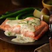 Lemon Garlic Dilled Salmon