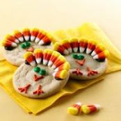 Thanksgiving Turkey Cookies