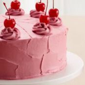 Cherry Vanilla Chocolate Cake
