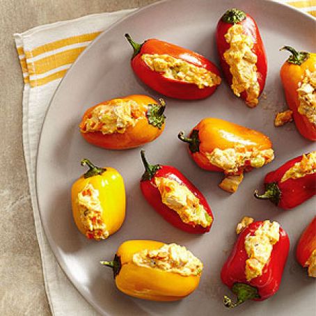 Buffalo Sweet Pepper Poppers