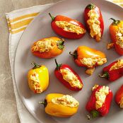 Buffalo Sweet Pepper Poppers