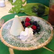 Frozen Lemon Mousse Cones