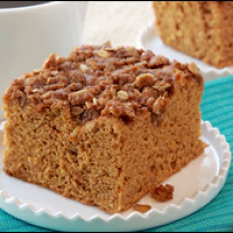 Pumpkin Streusel Coffee Cake - HG