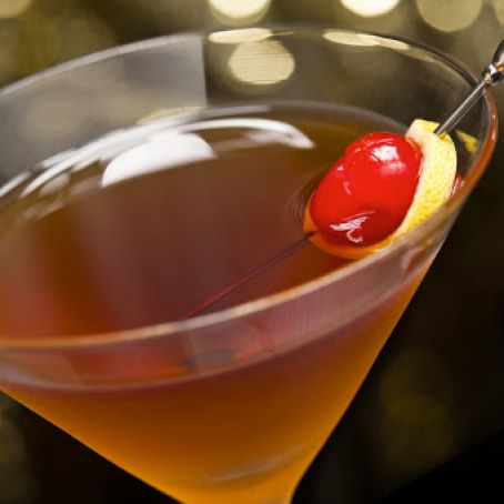 RYE***Smoked Manhattan with Maple***SEE NOTES