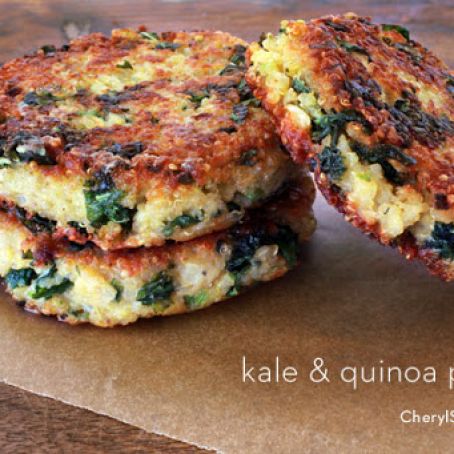 kale quinoa patties