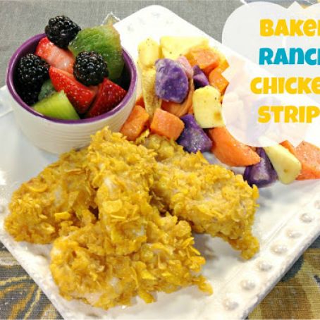 Baked Ranch Chicken Strips