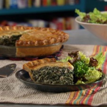 Spinach and Ham Pie (Lucinda Scala Quinn)