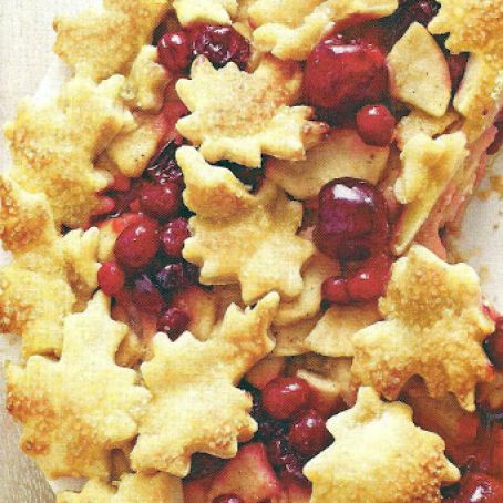 Caramel Apple Cherry Pie